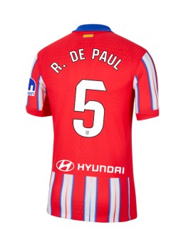 Atletico Madrid Rodrigo De Paul #5 Domaci Dres 2024-25 Kratak Rukavima